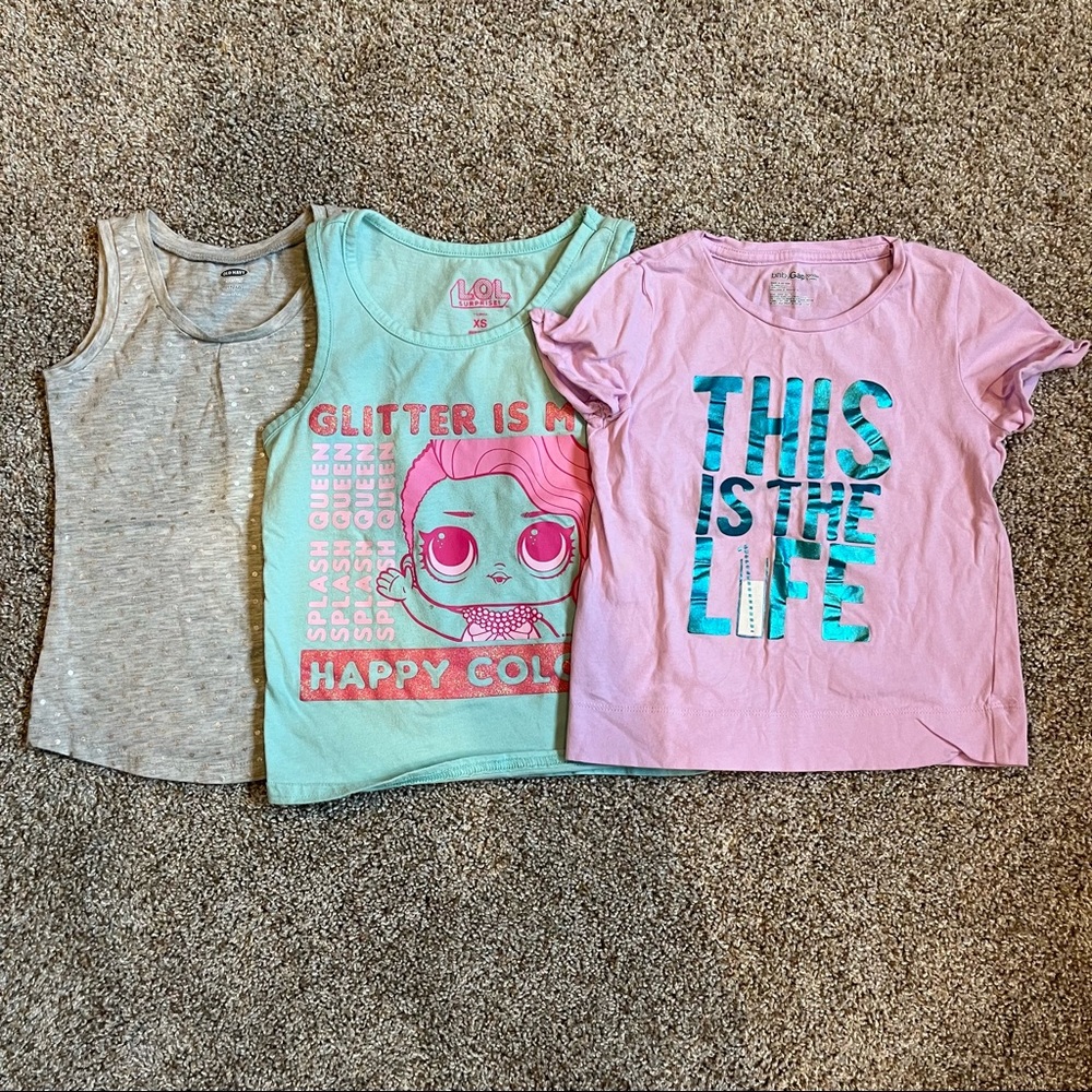 Gap, LOL Doll, Old Navy toddler shirt bundle - Picture 1 of 6